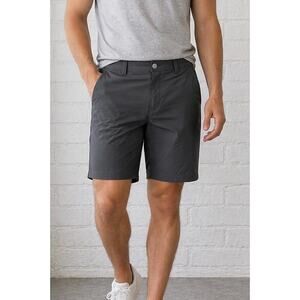 Ascend Men’s Performance Shorts Size 32 Gray Stretch Outdoor Hiking Golf Casual
